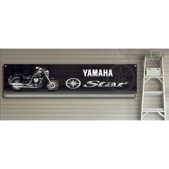 Yamaha Gold Star Garage/Workshop Banner